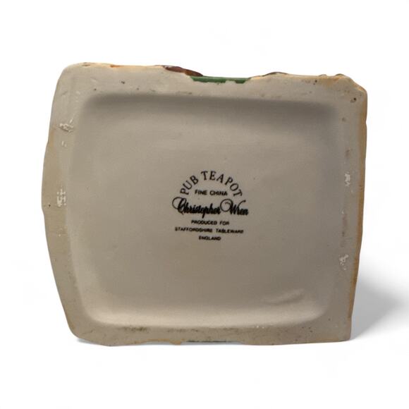 Vintage 1980s Limited Edition Christopher Wren Teapot, "The Sherlock Holmes" Pub - Picture 3 of 8